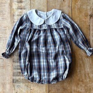 Pukatuka Plaid Long-Sleeve Bubble size 2